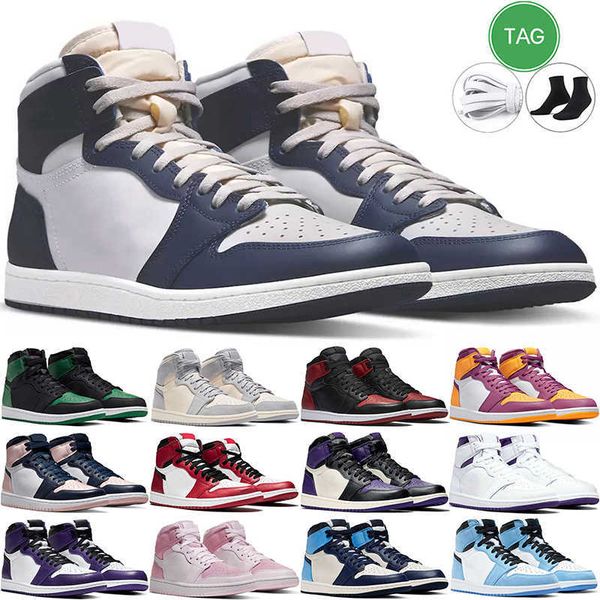 

basketball shoes university retro military blue rust hyper royal court purple panda obsidian atmosphere bubble gum men women mens sports, Black