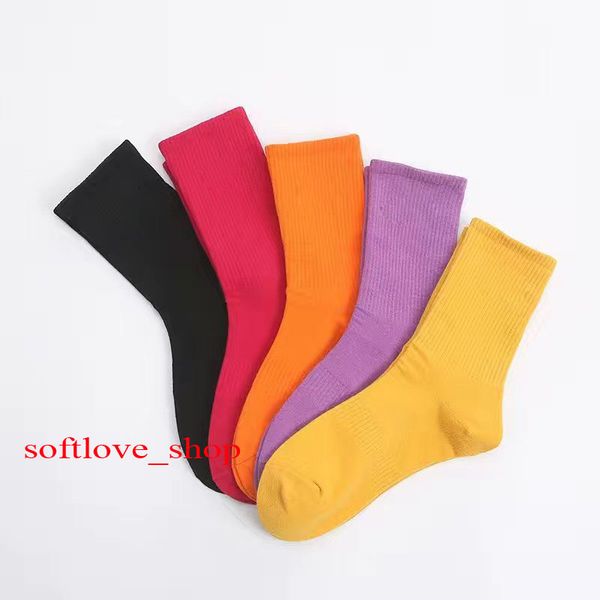 

socks stockings sports athletic sports geometric pattern cotton fashion casual long tube sock suitable for spring autumn seasons, Black
