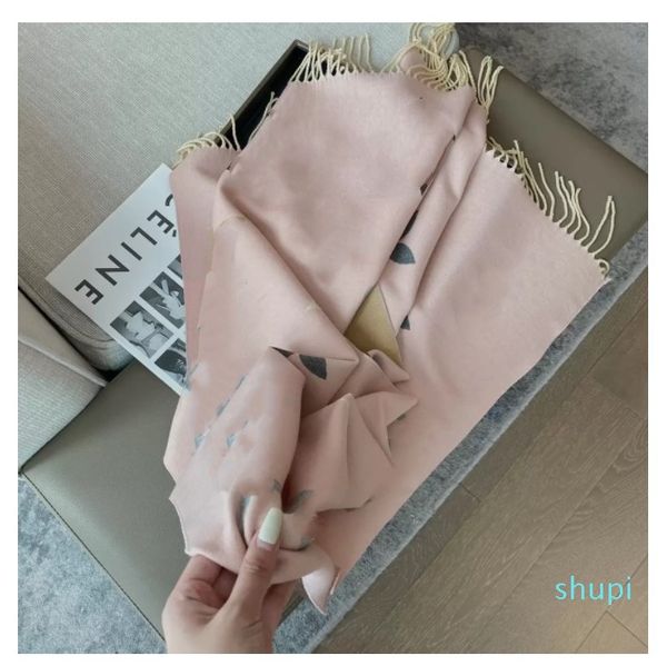 

luxury designers tassels brand cashmere jacquard scarf for women flower knit scarves fashion letters classic scarfs lapel head shawl plaid, Blue;gray