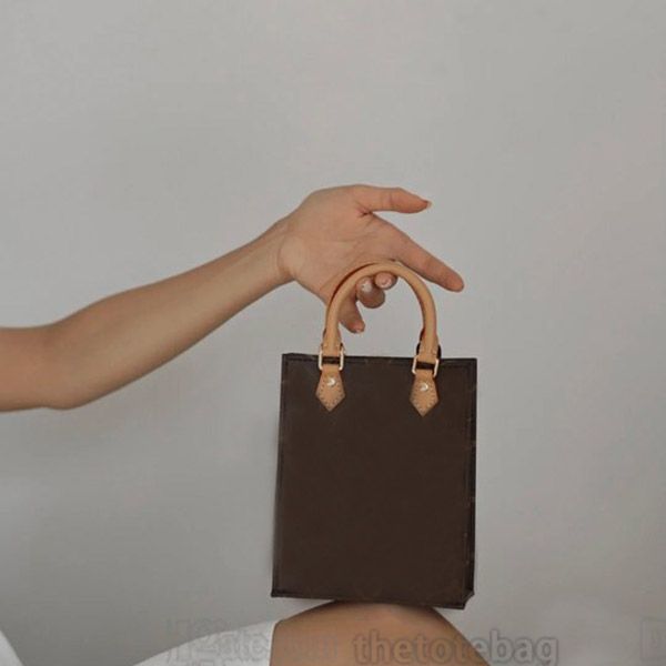 

lvvl bag handbag petit sac plat bag coated canvas crossbody luxury designer leather trim gold-color hardware mini tote removable adjustable