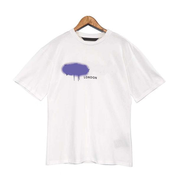 

tees t shirt summer fashion mens womens designers tshirts long sleeve palms luxurys letter tshirt clothing short sleeved 2022 new crew neck, White;black