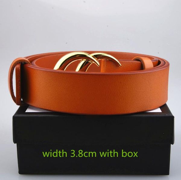 

fashion womens men designers belts brown genuine leather black bronze buckle classic casual pearl belt width 3.8cm with box, Black;brown