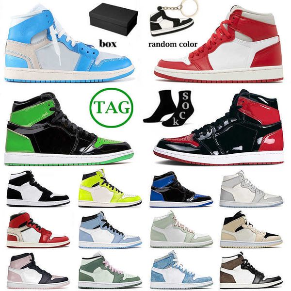 

2022 new jorda jorden jumpman 1 1s mens womens basketball shoes jorden1s authentic offs white newstalgia designer high trainers mid dutch