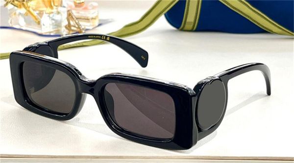 

new fashion design sunglasses 1325s square frame popular and avant-garde style versatile outdoor uv400 protection glasses, White;black
