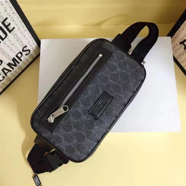 

fashion men waist bags women chest bag leather designer cross body men's purse saddle296w