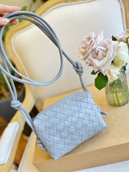 

soft designer bag botegas purse loop crossbody womens bags luxurys the one shoulder women calfskin ladies handbag genuine leather knitting t