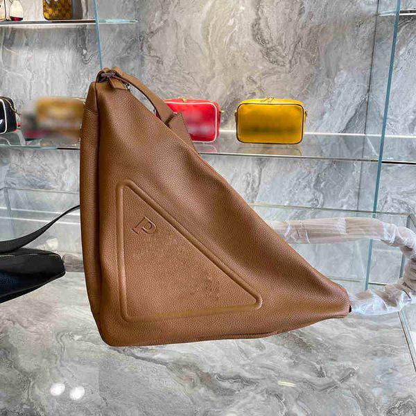 

evening bags cross body pbag designer large triangle crossbody tote women leather handbag shopping purses handbags 220919