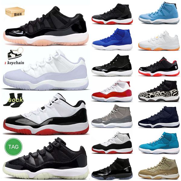 

11s 11 basketball shoes women mens trainers j11 midnight navy cherry cool grey olive lux bred dolphins low bleached coral gai concord space