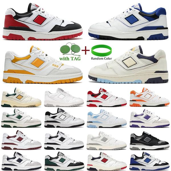 

sneakers bb550 550 mens casual shoes low sports athletic boots shadow white green red sea salt varsity gold navy blue men women tr1970
