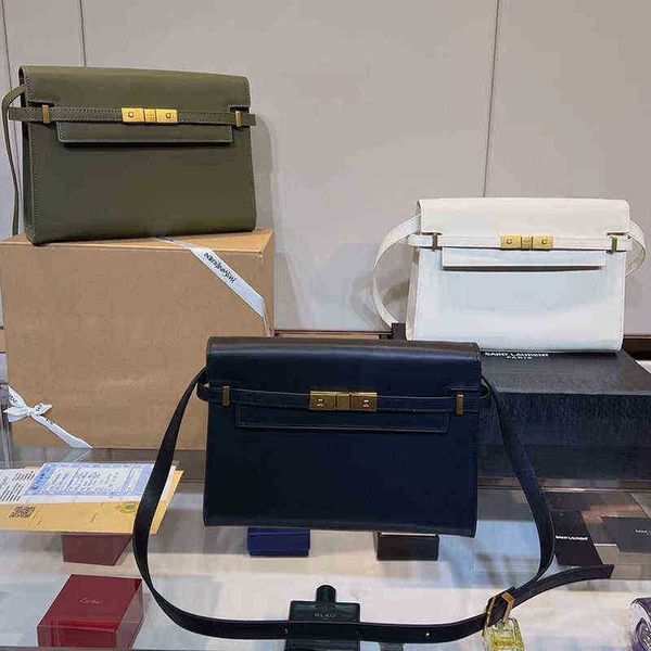 

manhattan evening bags handbag paris designer brand luxury shoulder bag siant lourent female 2022 fashion leather retro versatile diagonal f