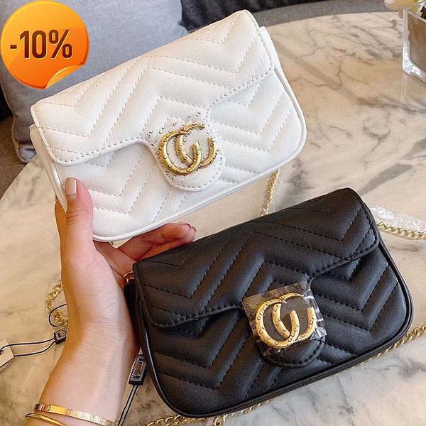 

evenin bas family marmont super mini love marmon small wavy double messener chain women's bag to one
