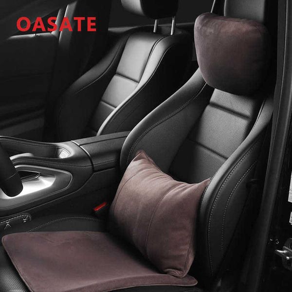 

car seat covers 2pcs maybach design s class car neck seat soft cushion brand headrest covers for mercedes-benz bmw audi toyota bentley maser