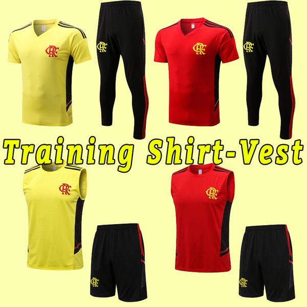 

22 23 flamengo soccer jerseys 2022 diego e.ribeiro gabriel b. gabi pedro vidal de arrascaeta gerson b.henrique camisa mengo training shirt v, Black;yellow