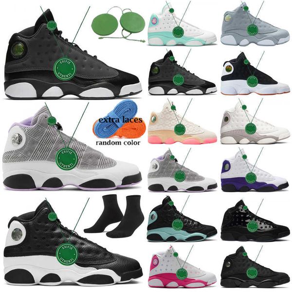 

basketball shoes outdoor mens trainer cool grey navy university blue obsidian red flint hyper royal black cat jumpman 13 retros men women dz, Black;white