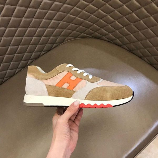 

luxury designer shoes men casual shoe white bone block personality design mk00002 fph, Black