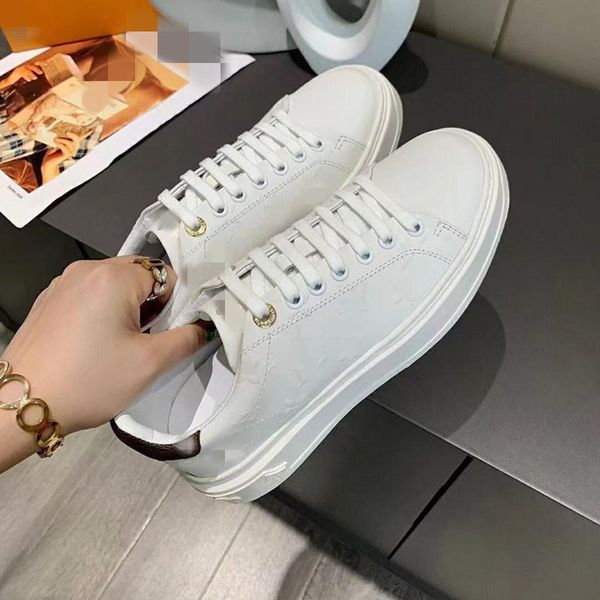 

time out sneakers women luxury shoes genuine leather fashion brand casual shoe for woman size 35-41 model hyu0008 lvz, Black