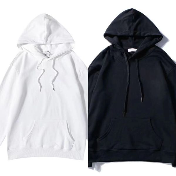 

mens womens hoodie fashion men designer streetwear sweater man women hoodies skateboards casual hooded sweatshirt clothes asian size s-xxl c, Black