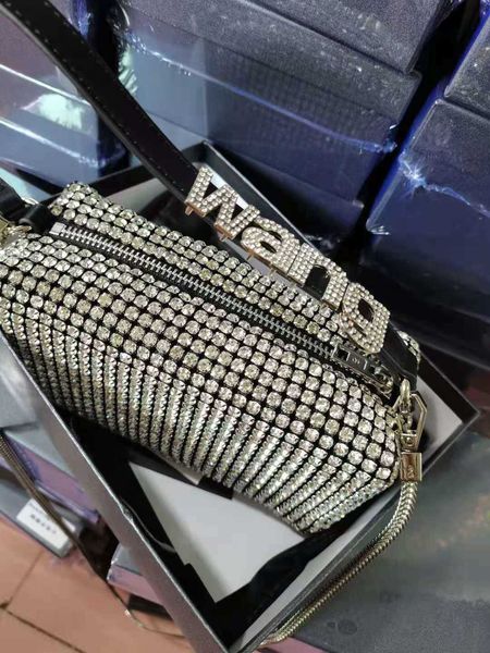 

hand aw king rhinestone 2022 fashion yalishan single shoulder messenger women's small handbag