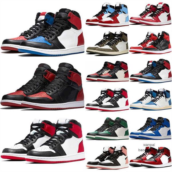 

2023 jumpman 1 1s jorda basketball shoes mens womesn high dark mocha chicago obsidian unc white lucky green outdoor sports trainers sneakers
