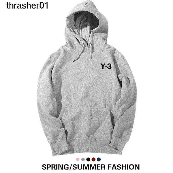 

men's hoodies designer sweatshirts y3 men women sweatshirt black cotton pullover print loose casual fashion sweater hoodie