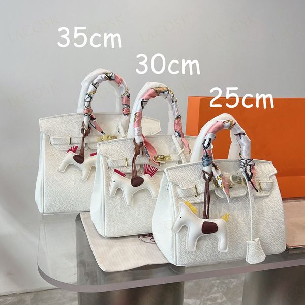 

new multicolor designer bags for womens handbags purses luxurys totes leather genuine crossbody shoulder bag with scarf pony 25cm 30cm 35cm