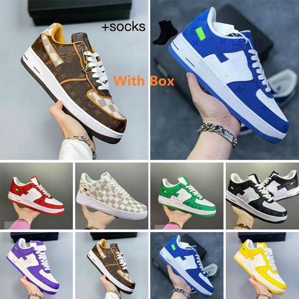 

men casual shoes socks women ow sneakers sail university gold cactus jack mans trainers sports low skateboard one white sneaker 36-45, Black