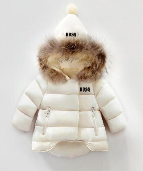 

children hooded cotton coat jacket autumn winter girls cottonpadded parka coats thicken warm jackets kids outwear7521593, Blue;gray