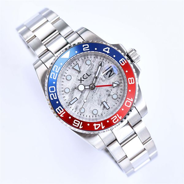 

desiner watches montre luxe mens automatic machinery watches 41mm stainless steel gold round luminous wristwatches 2813 waterproof watches j, Slivery;brown