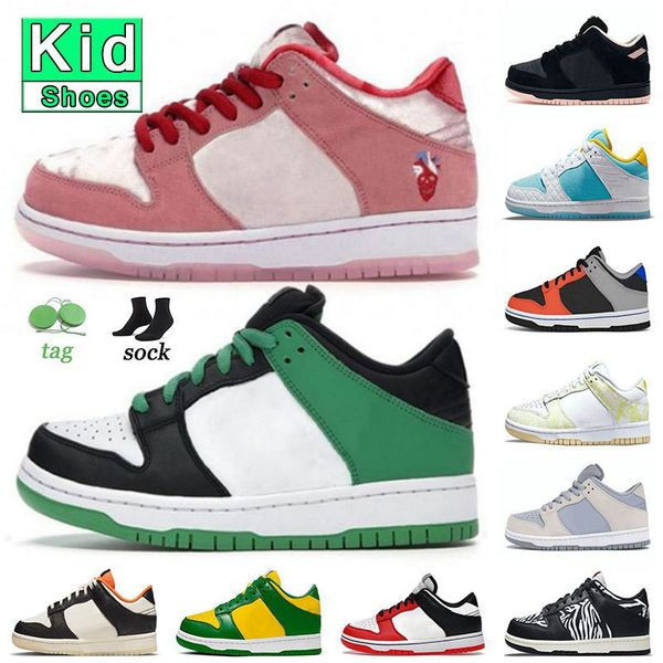 

strange lover boy girl shoes designer kid big kids casual trainers 25th anniversary chicago knicks classic green black and white panda syrac