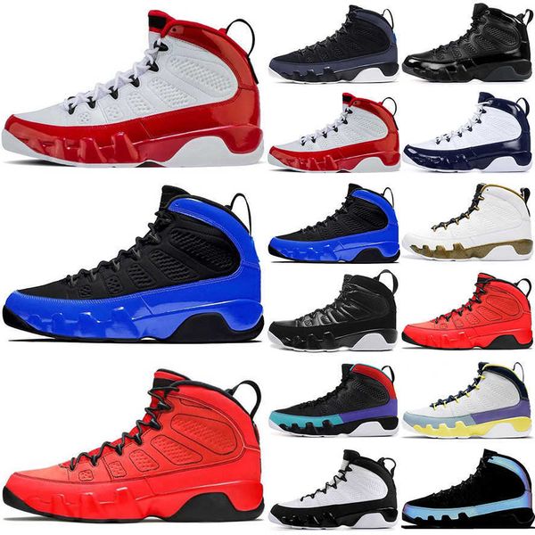 

change the world jumpman 9 basketball shoes men 9s crawfish dream it do it gym red unc bred racer pearl university blue statue white gold so, Black;white