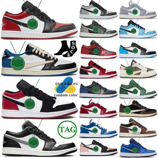 

2023 jumpman 1 lows men basketball shoes og unc 1s unc designer women rpyal shadow obsidian paris chacigo red trainers sports sneaker size