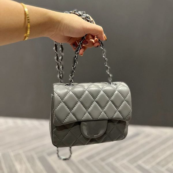 

fashion silver badge women classic flap crossbody bag versatile diamond lattice calfskin leather quilted luxury designer shoulder bag handba