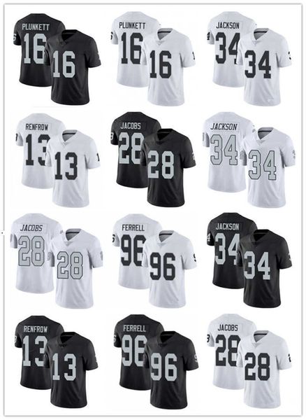 

football jerseys men woman youth las vegas''raiders''jersey 83 darren waller 28 josh jacobs 94 carl nassib 98 maxx crosb, Black;red