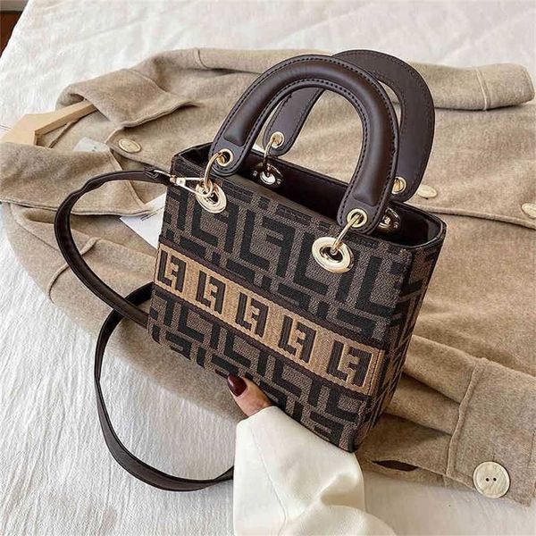 

women's bag new fashion printed portable princess letter one shoulder messenger bag handbags premium