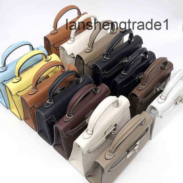 

azn9 30 mini small handbags luxury herme women's same bag new crocodile portable one shoulder diagonal6cqc 89xy