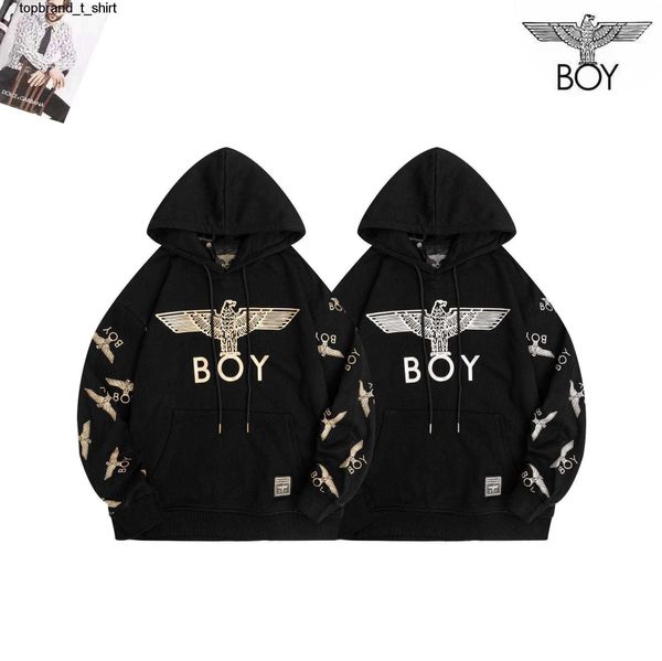 

men's hoodies designer sweatshirts boys hooded loose stamping print small label print men's women's sweatwear couple streetwe, Black