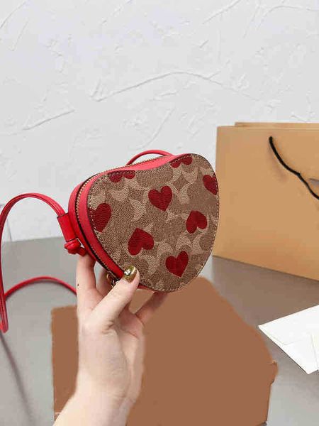 

shopping bags heart shape bags women cute handbag knotted shoulder straps leather designer crossbody female casual purses 22309