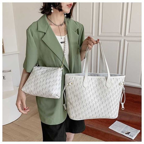 

luxury designer large capacity bag women's new fashion canvas shopping sling single shoulder embroidered portable tote bag outlet saleo