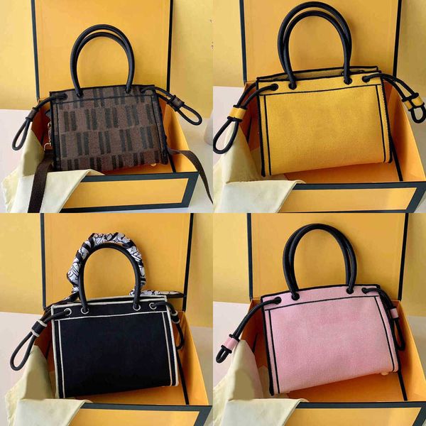 

shopping bags fasgion tote women adjustable mouth luxury handbag knotted handle shoulder bucket leather designer crossbody female purses 220