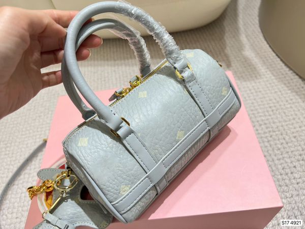 

5a quality genuine leather cattlehide brand shoulder bag designer crossbody luxury handbags messenger bags tote cross body #4921 mini 19cm w