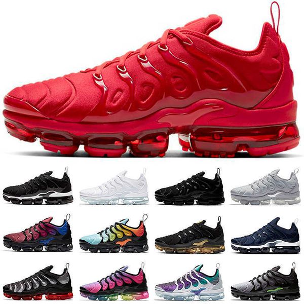 

designer tn plus running shoes men women triple white black dmp hyper violet blue grape mens trainer sports sneakers size 36-47
