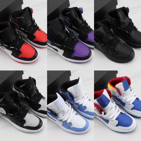 

kids shoes jumpman 1 high og basketball children athletic shoes boys designer toddler baskets enfants sneakers trainers
