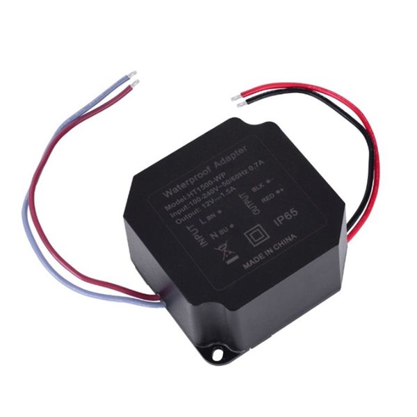 

ip65 waterproof ac100240v to dc 12v power adapter supply 1 5a 2a outdoor