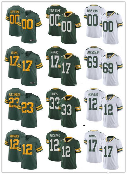 

2022 football jerseys green bay''packers''men women 95 devonte wyatt 7 quay walker 12 aaron rodgers 69 david bakhtiari 9, Black;red