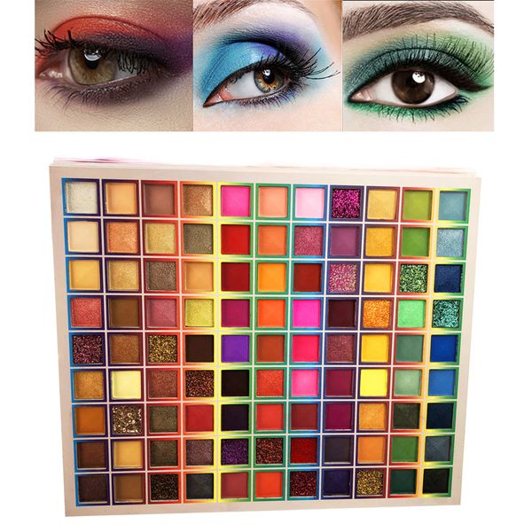 

eyeshadow palette 99 colors glitter shimmer eye shadow powder matte glitter cosmetic makeup kit
