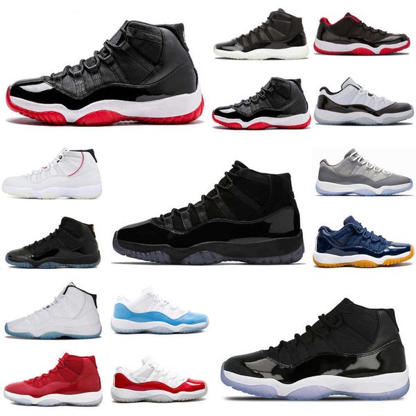 

cool grey 2022 hight jumpman 11s basketball shoes 11 men's sneakers heiress black bred cap and gown concord 45 white metallic silver ju, Black;white