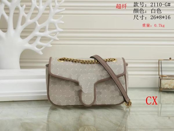 

luxury tote shoulder bag purse designer handbag message bags brand crossbody totes pu leather #8885 womens fashion gold chain size 25cm jtjk