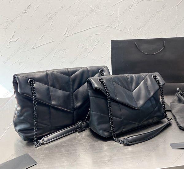 

7A top shoulder bag designer bags cross body womens chain handbag classic leather letter hardware ladys flaky clouds wallets