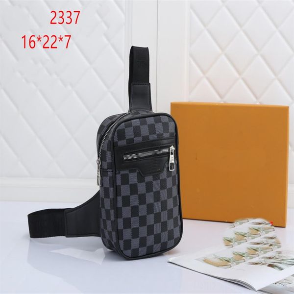 

luxurys designers day packs bags leather handbag styles solid color plaid splicing compact and comfortable men's womens shoul276b