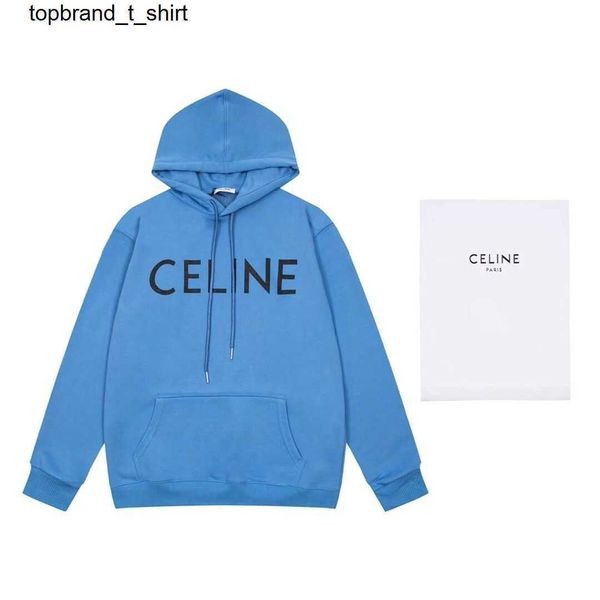 

men's hoodies designer sweatshirts correct 22 fashion brand new ce letter printed men's women's loose lovers streetwear hoodi, Black